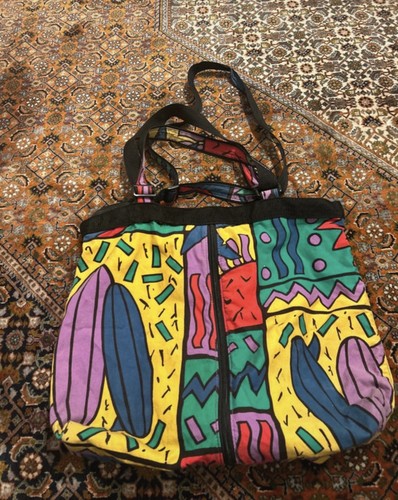 Bunte vintage sport tasche - vintage,