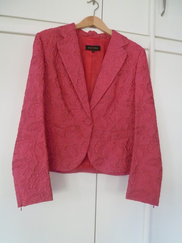 Escada pinkfarbener blazer - escada,