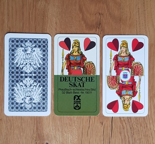 Deutsche skatkarte - deutsche,