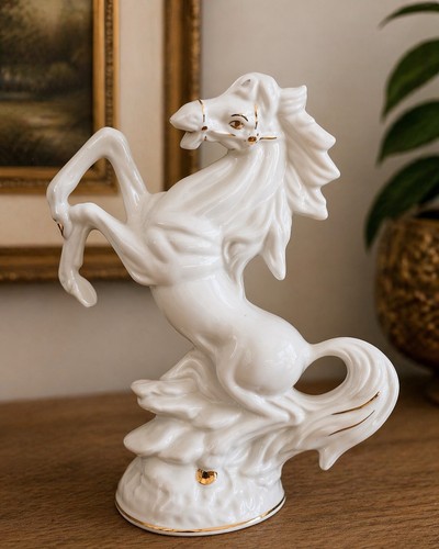 Elegante porzellan pferd figur - elegante,