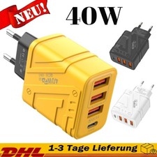 4-fach Schnellladegerät 40W