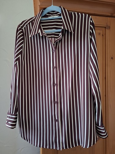 Schicke bluse größe satin - bluse, 44