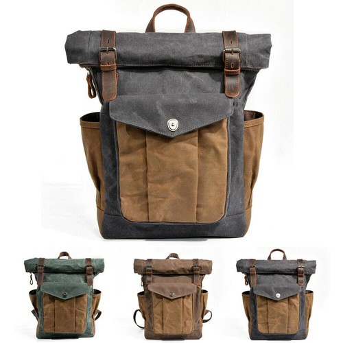 Canvas rucksack vintage - rucksack,