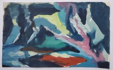 Gemälde Tusche Aquarell