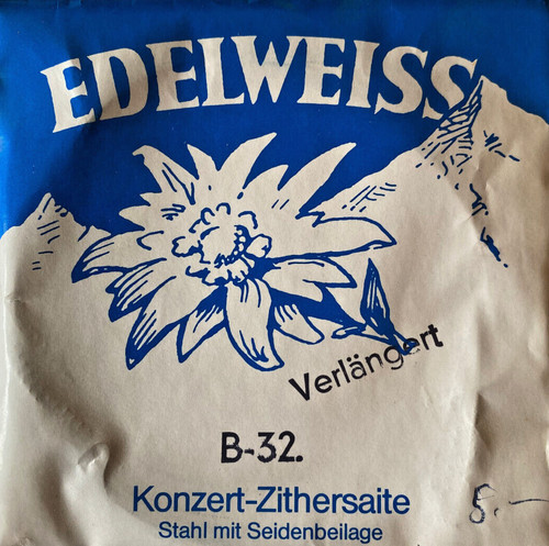 Edelweiss harfenzither saite - edelweiss, harfenzither-saite