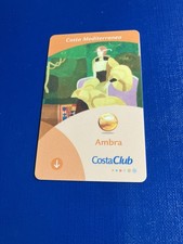 Hotel Schlüsselkarte, Kabinenschlüssel vom Costa Mediteranea Ambra