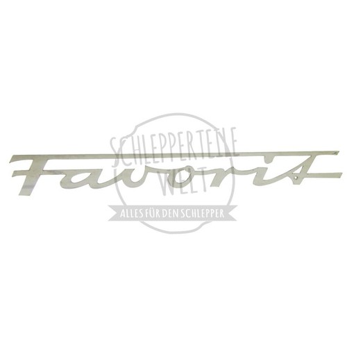Schriftzug favorit - schriftzug,