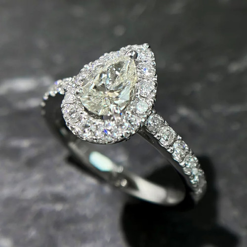 708ct vs1 perl diamant - 0.708ct, m/vs1