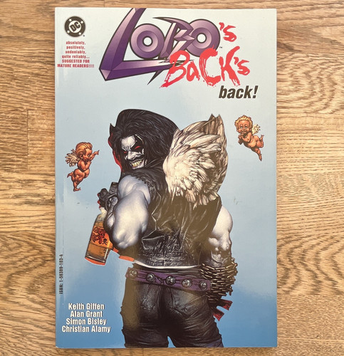 Comics lobo back tpb - comics,