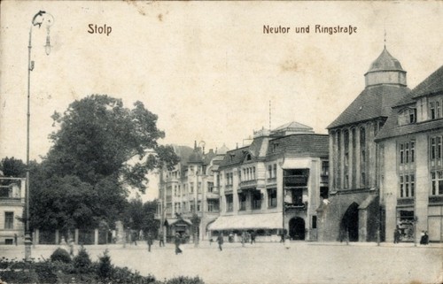 Słupsk stolp pommern - ak,