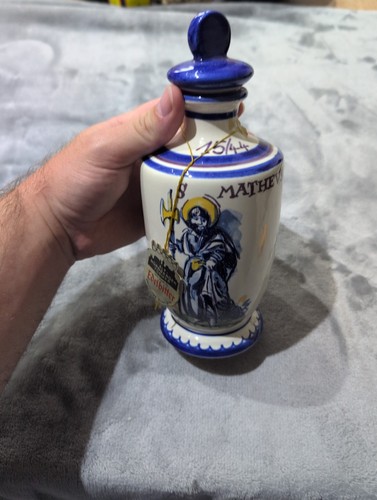 Ulmer keramik apothekerflasche - ulmer,