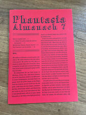 Phantasia Almanach Nr. 7 - Edition Phantasia - Körber, Kohnle, Ballard, Campbell