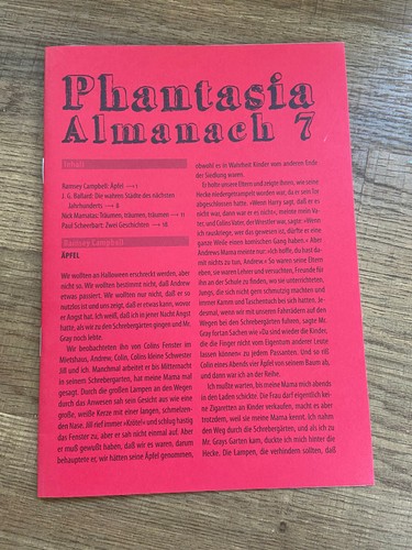 Phantasia almanach - almanach,