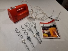 Retro - Handmixer KRUPS 3 Mix 3000 incl. Rührstäben + Knethaken sowie Anleitung