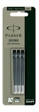 Parker schwarze Tintenpatronen