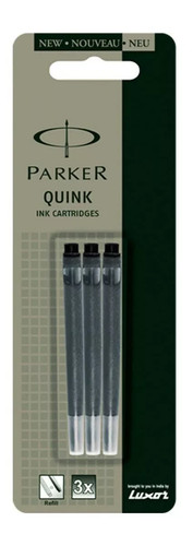 Parker schwarze tintenpatronen - parker,