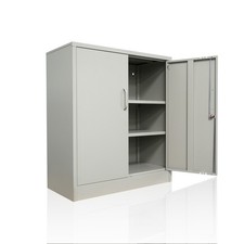 Aktenschrank Büroschrank Metallschrank Stahlschrank 100 kg Belastbarkeit Ondis24