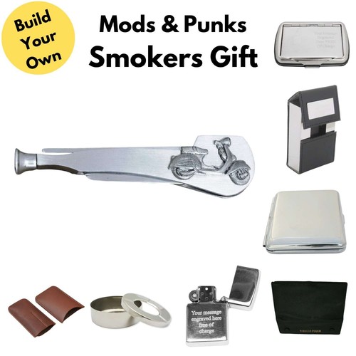 Mods punks rauchen zigarette - mods,