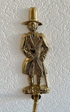 Wandhaken Frau Kleiderhaken klappbar Balkonhaken Messing 540g