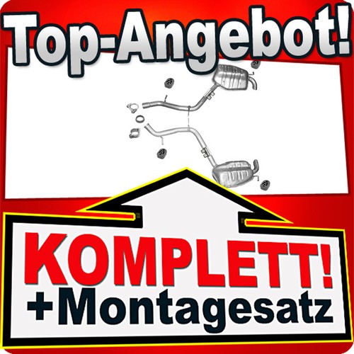 Auspuff für mercedes w211 - auspuff,