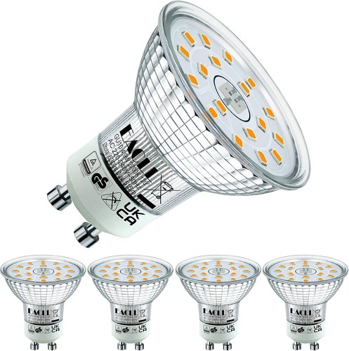 Eacll gu10 led - gu10, warmweiss