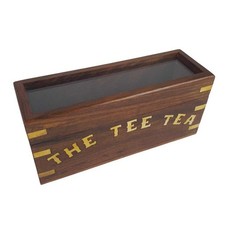 Holzbox Teebox Teedose