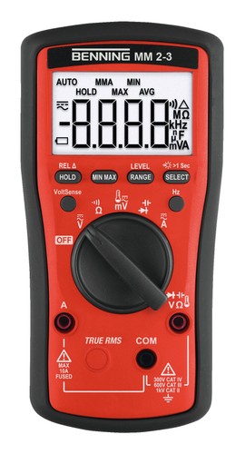 Benning digital multimeter - digital-multimeter, mm