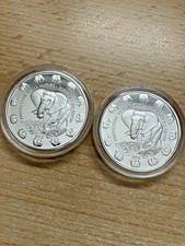 2 x 1 oz Silber Benin