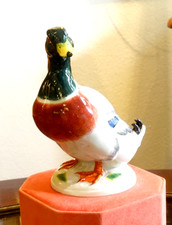 Meissen Porzellan Figur Ente