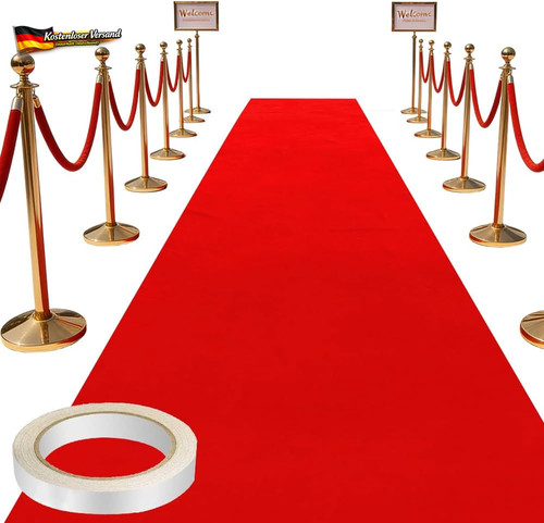 Roter teppich läufer - läufer, 1