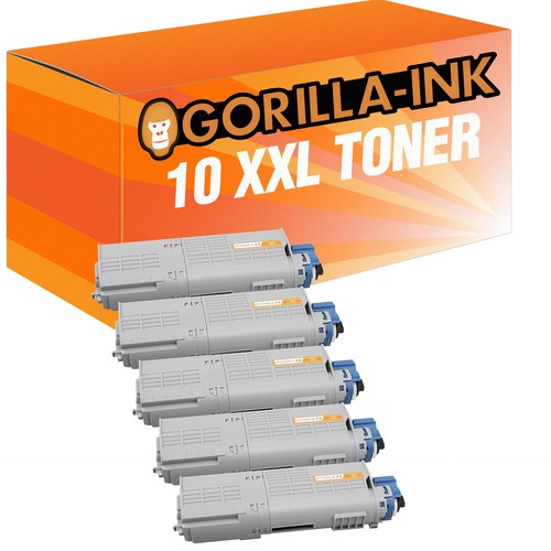 10er set laser toner xxl - set,