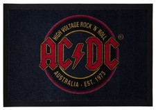 Original Türmatte AC/DC AUSTRALIA EST. 1973 60x40 cm Schmutz Matte Fuß Abtreter
