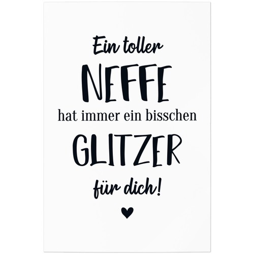 Ein toller neffe hat immer - ein,