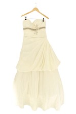 KLEEMEIER Brautkleid Damen 38/M Weiß Elegant Romantisch Hochzeit Maxikleid