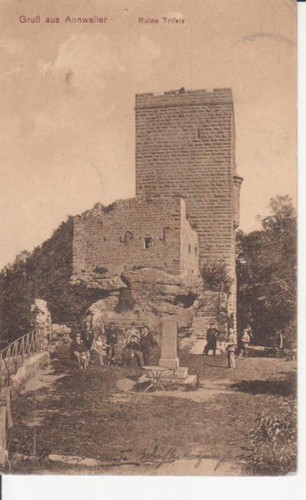 Ruine trifels bei - ruine, annweiler