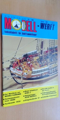 Modell werft 1983 - modell,