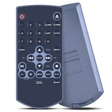 Generischer Ersatz für Tivoli Audio Music System MSYRMT1 Fernbedienung Schwarz