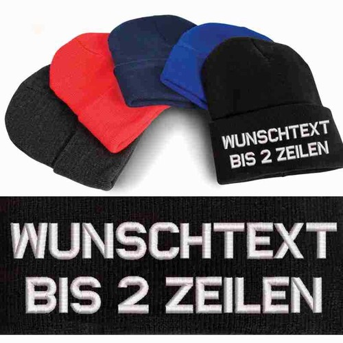 Strickmütze warm mit oder - warm,