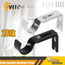 Gardinenstangen Halter Verstellbare Wandhalterung Metall Vorhangstange Halterung