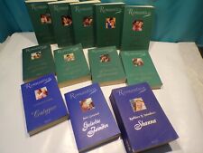 Romantica - 12 historische Romane /Weltbild Sammleredition / 9 x grün + 3 x blau