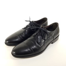 Prime Shoes Derby Schuhe Roma Herren Gr. EU 42 UK 8 Schwarz Leder Schnürschuhe