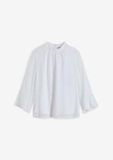 Bluse mit Stehkragen und