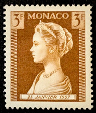 MONACO 1957 Mi571 Fürstin