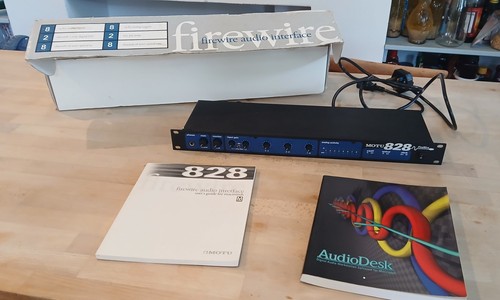 Motu 828 firewire - 828, audio
