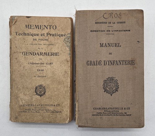 Konvolut bücher gendarmerie - konvolut,