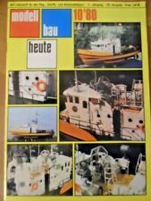 MODELLBAU HEUTE 10 - 1980 Bauplan Seenotkreuzer R 17 Petljakow TB-7 Porsche 928