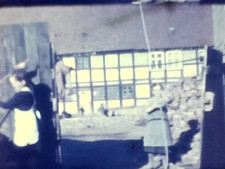 8 mm Privat Film 1946 Holz wir