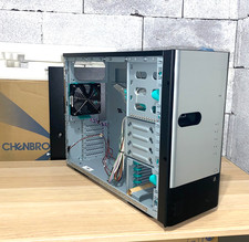 CHENBRO SR105 Server  & PC Tower Gehäuse | ATX -  EATX | Black/Silver | NEU