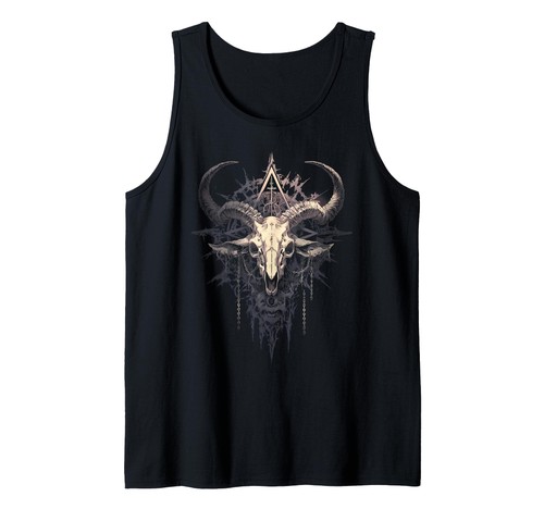 Baphomet tank top gothic - baphomet,