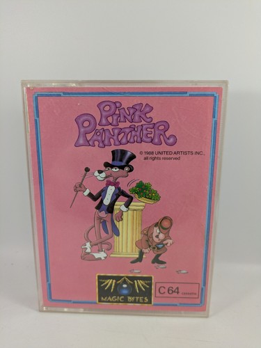 C64 spiel pink - spiel, panther,